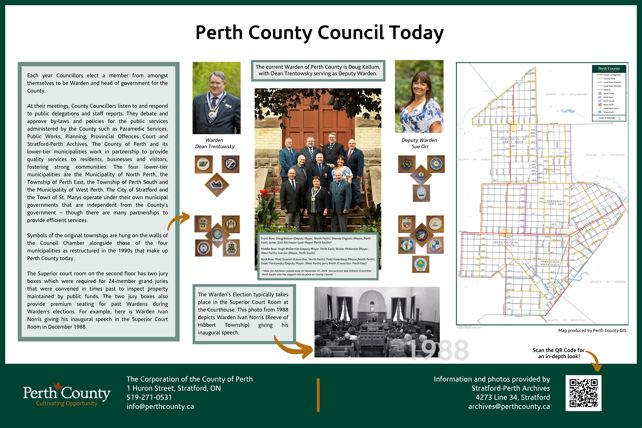 Perth County Council Today Poster