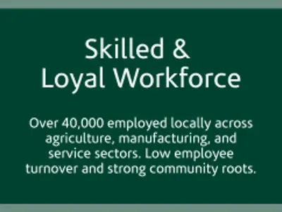 Skilled & Loyal Workforce