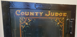 Colour photograph of the County Judges Vault in the Courthouse